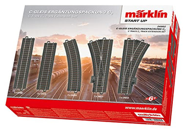Märklin Start up 24902 - C-Gleis-Ergänzungspackung C2, Modelleisenbahn Spur H0 im Sale